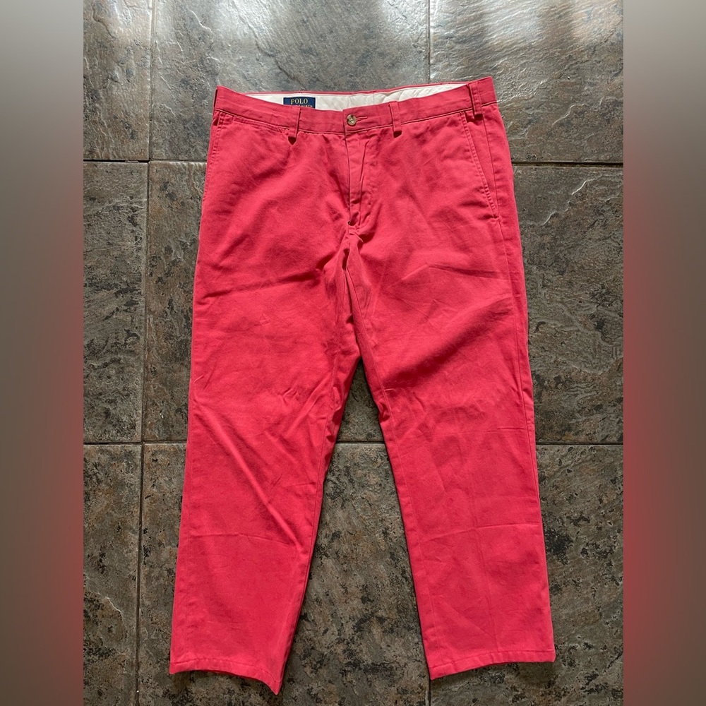 Polo by Ralph Lauren Red Chinos